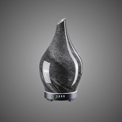 3D Glass Aromatherapy Diffuser | 280ml Ultrasonic Cool Mist Humidifier with Color-Changing Light & Auto Shut-Off