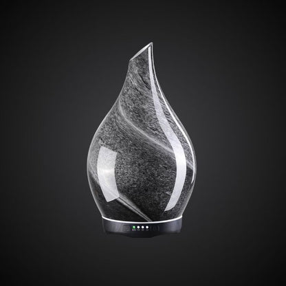 3D Glass Aromatherapy Diffuser | 280ml Ultrasonic Cool Mist Humidifier with Color-Changing Light & Auto Shut-Off