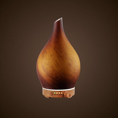 3D Glass Aromatherapy Diffuser | 280ml Ultrasonic Cool Mist Humidifier with Color-Changing Light & Auto Shut-Off